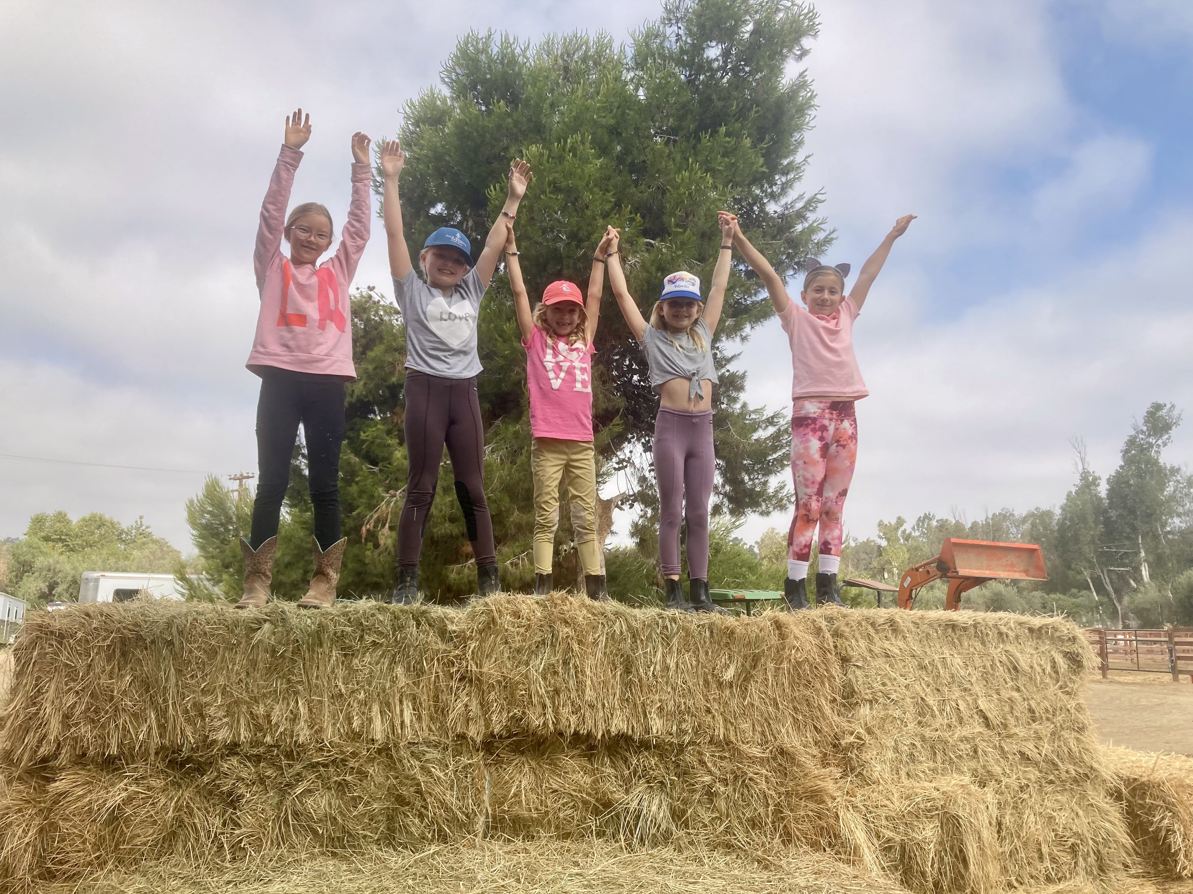 Kids having fun at camp